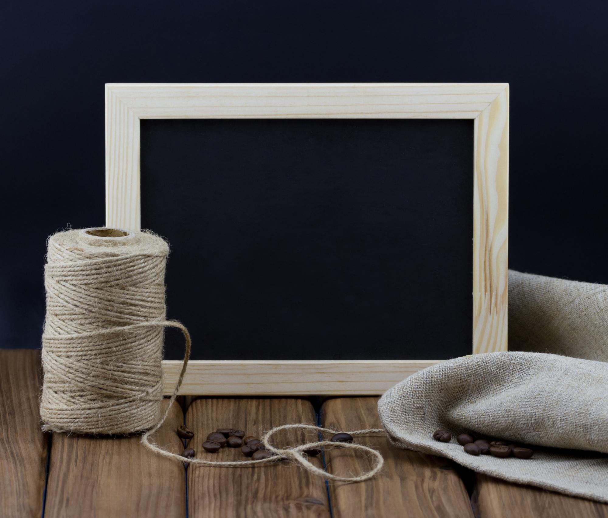 Studio workspace with embroidery frame